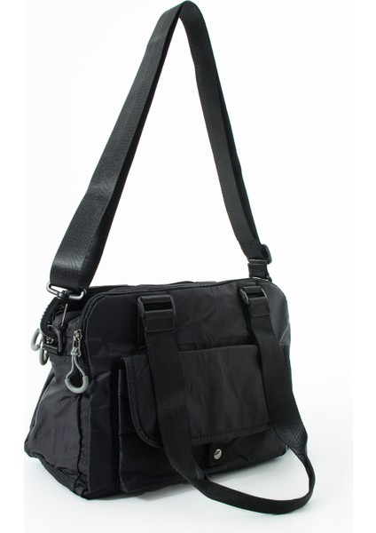 Kadın Çok Gözlü Suya Dayanıklı Şık Görünümlü Seyahat ve Günlük Kullanıma Uygun El ve Omuz Çantası