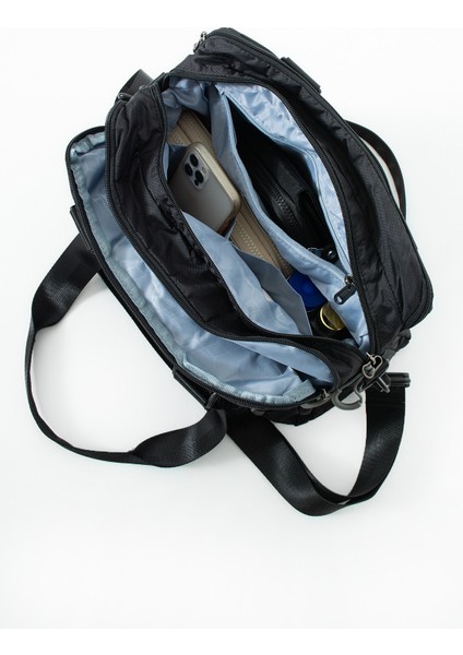 Kadın Çok Gözlü Suya Dayanıklı Şık Görünümlü Seyahat ve Günlük Kullanıma Uygun El ve Omuz Çantası