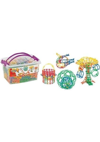 Dede Minyatür Puzzle Box Eğitici Şekiller 480 Parça