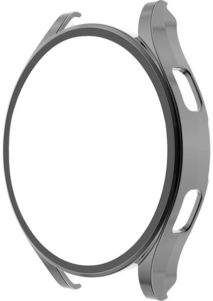 Watch 5 Pro 45MM Wall Camlı Kasa Ekran Koruyucu - Uzay GRISI-(5796)