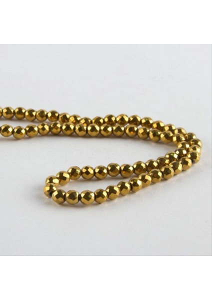 4 mm Fasetli Hematit Taşı