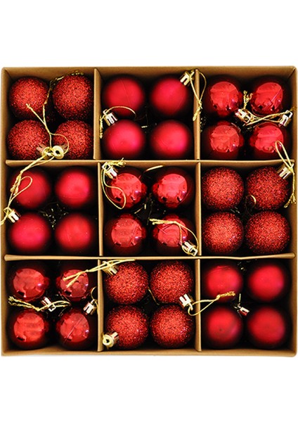 Yılbaşı Ağaç Süsleme Seti 72 Parça Yılbaşı Ağaç Süs Topları Yılbaş Süsü modelleri