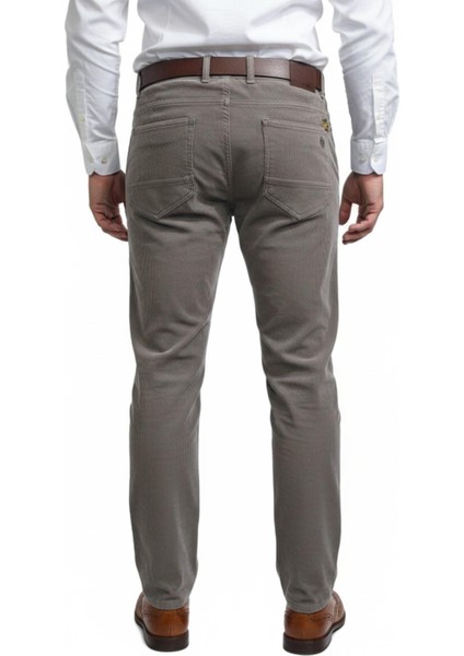 Erkek Regular Fit 5 Cep Kadife Pantolon 320 BGL-ST05054 fırsatları