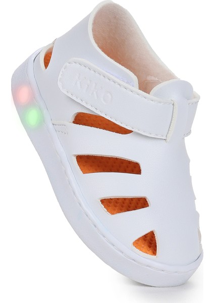 Limba Işıklı Cırtlı Erkek Bebek Sandalet