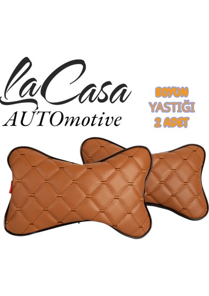Lacasa Automotive Her Araca Uyumlu Oto Yastık Boyunluk