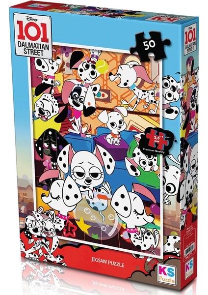 Ks 101 Dalmatian 50 Parça Puzzle modelleri