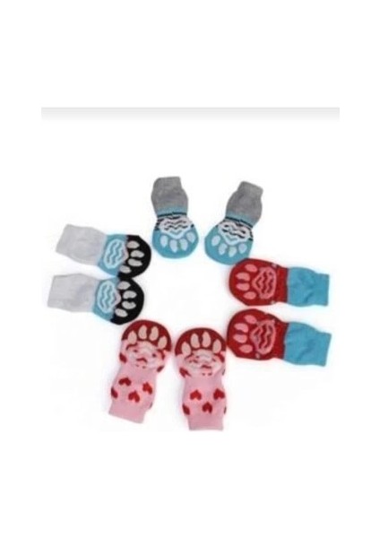 Kedi Köpek Kaydırmaz Örme Çorap modelleri