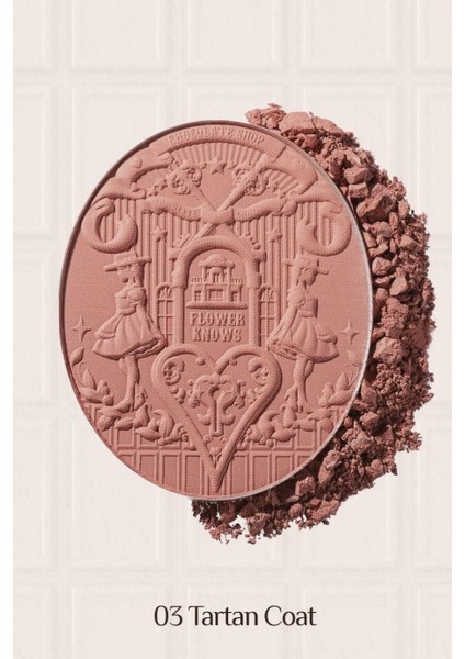 Chocolate Wonder-Shop Embossed Blush Lüks Pudra Allık modelleri