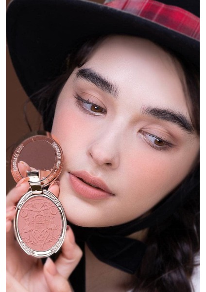 Chocolate Wonder-Shop Embossed Blush Lüks Pudra Allık indirimleri