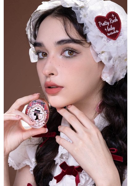 Chocolate Wonder-Shop Embossed Blush Lüks Pudra Allık