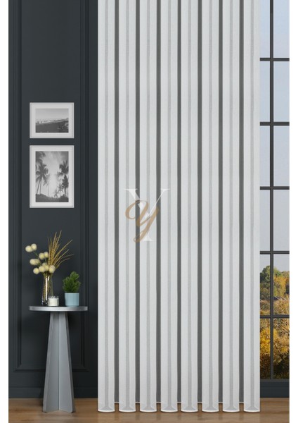 4601 Tül Perde V-01 Ekru fiyatları