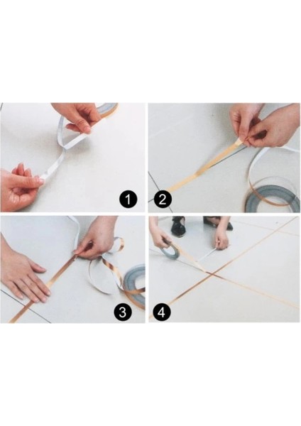 0.5 cm 50 Metre Gri Fayans Arası Şerit Bant indirimleri