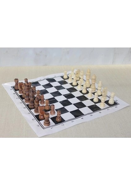 Ahşap Satranç Taşı 9 cm