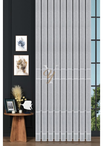 5505 Tül Perde V-01 Ekru fiyatları