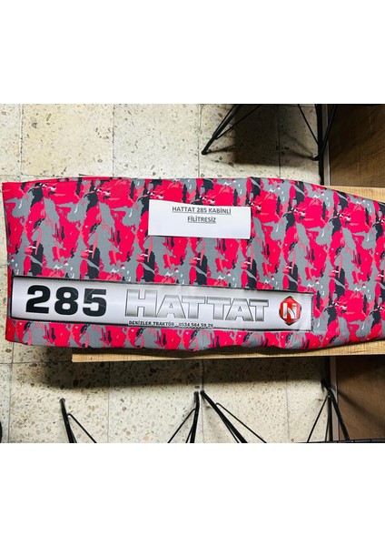 285 Hattat Kabinli Filitresiz Traktör Özel Su Geçirmez Branda modelleri