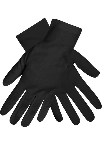 Siyah Renk Yetişkin Boy Likralı Gösteri Eldiveni (5224) fiyatları