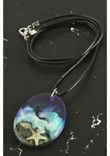 Ieg Deniz Yıldızı Oval Epoksi Kolye fiyatları