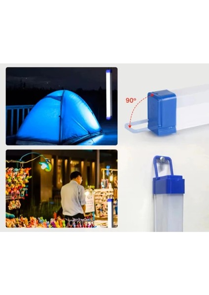 USB Şarjlı LED Aydınlatma Işıldak 3 Farklı Işık Modu