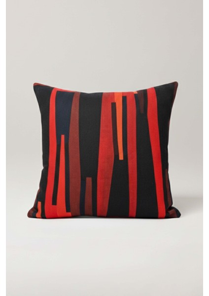 Modern Etnik Desenli Kırlent Kılıfı 45X45 cm