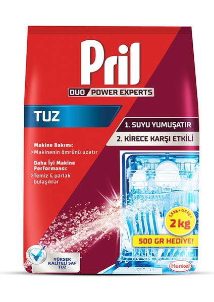 Bulaşık Makinesi Tuzu 2 kg (4 Adet) fiyatları