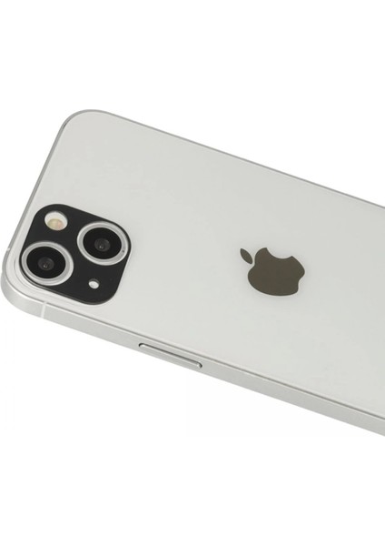 iPhone 13 Rainbow Kamera Lens Koruma Cam - SIYAH-(5796)