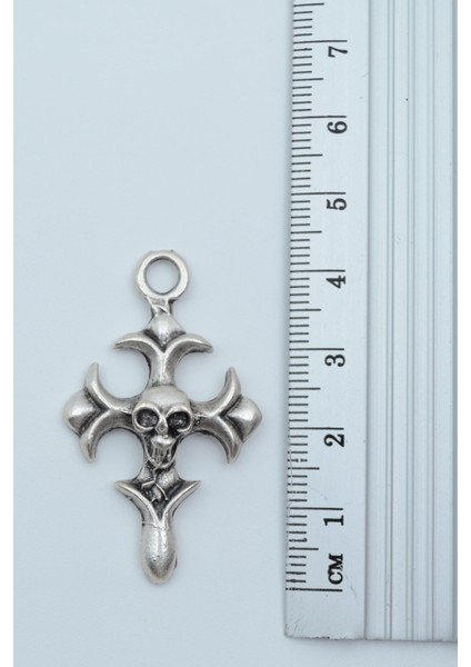 2'li Nirvana Smile - Kuru Kafa Haç Gümüş Kaplama Kolye Seti fırsatları