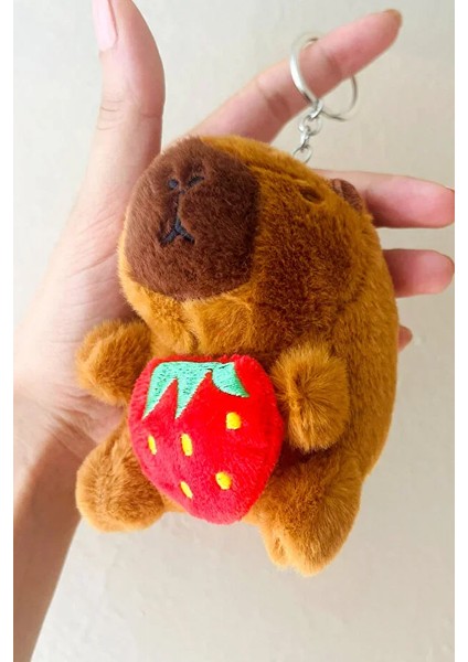 Kapibara Peluş Anahtarlık