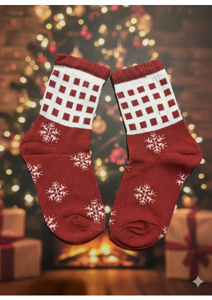 Fugo Concept Fugoconcept Kutulu 2 Çift Yılbaşı Çorabı Seti Noel Konseptli Hediyelik (Pamuklu) fiyatları