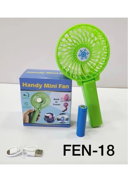 Handy F2 Şarjlı Mini Fan Masa Üstü ve Elde fırsatları