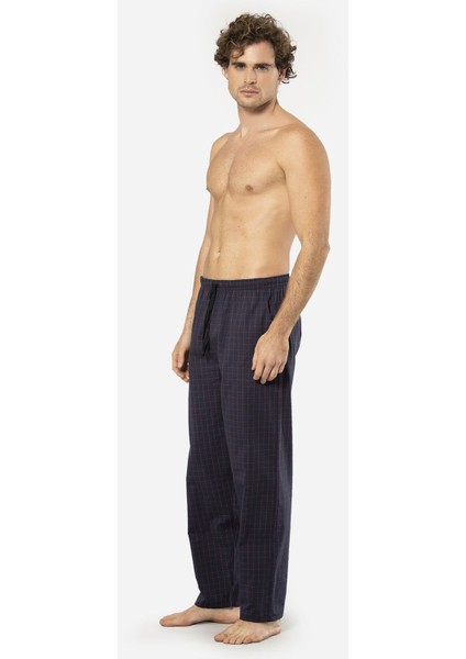 Erkek Dokuma Pijama Tek Alt 2240/LACIVERT 3 modelleri