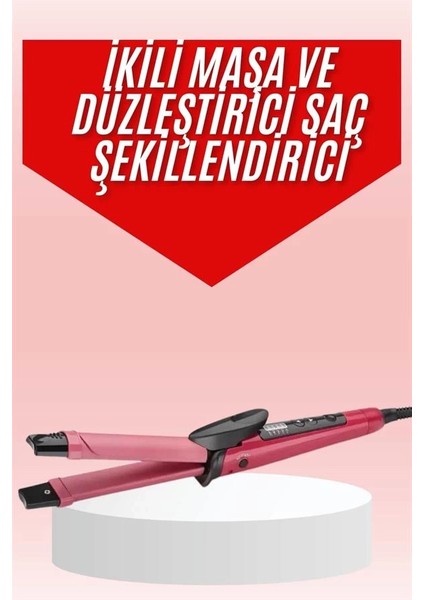 Saç Şekillendirici Düzleştirici ve Maşa Özellikli Şekillendirici Seramik Kaplama fiyatları