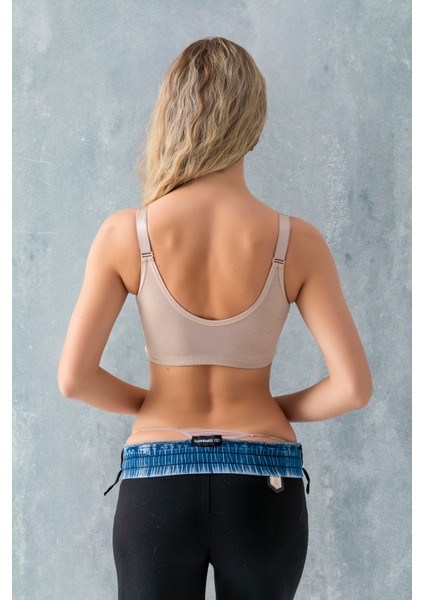 Çıtçıtlı Toparlayıcı Minimizer Sütyen Cappucino (BRF11991) modelleri