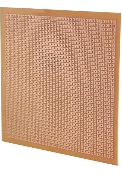 Bakır Plaket Delikli 100X100 mm