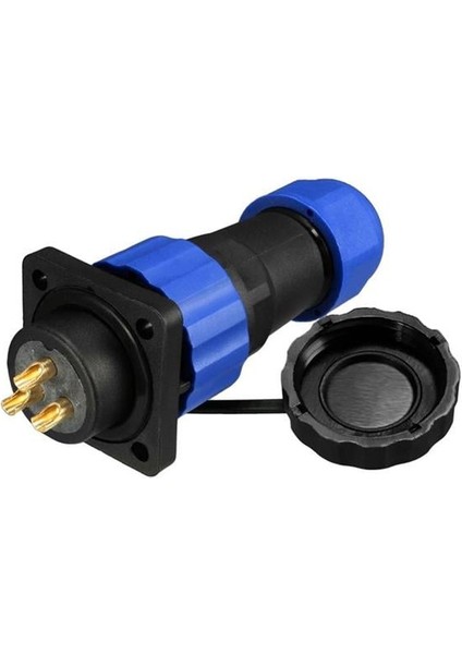 SD28 Su Geçirmez 3 Pin 28 mm Dörtgen Konnektör
