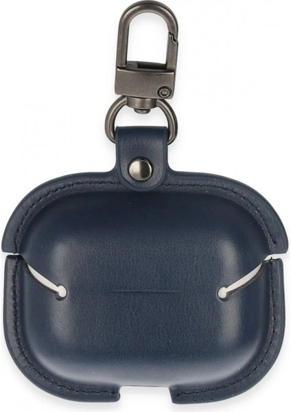 Airpods 3 (3.nesil) Çanta Deri Kılıf - Lacivert fiyatları