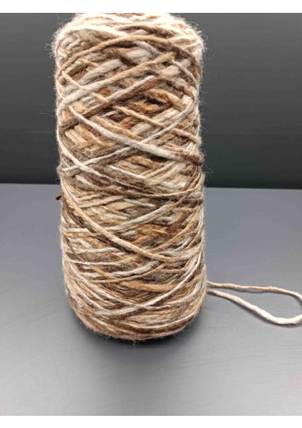 %70 Yün El Örgü Ipi 500GR Renkli Geçişli