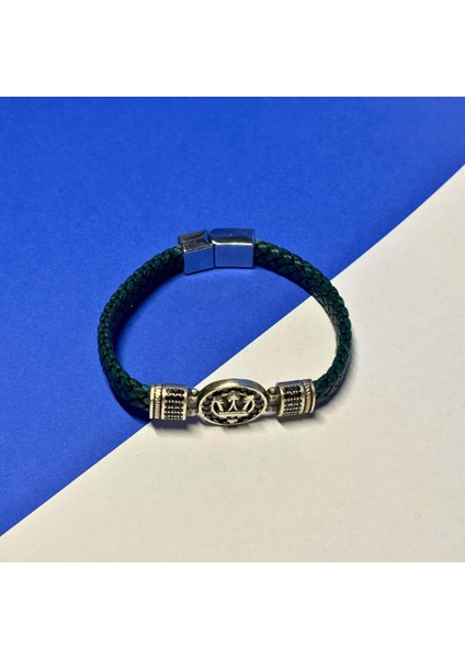 El Işçiliği ile Üretilmiş Hakiki Deri Erkek Bileklik modelleri