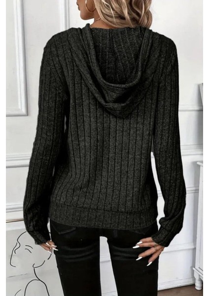 Uzun Kol Bağcıklı Şardonlu Kaşkorse Bluz - Siyah modelleri