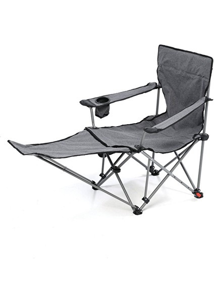 Lüks Ayaklıklı Kamp Sandalyesi (3 Adet)