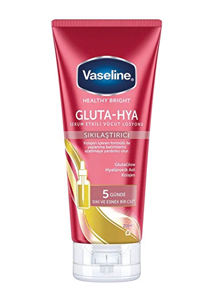 Gluta-Hya Sıkılıaştırıcı Vücut Losyonu 200 ml (3 Adet)