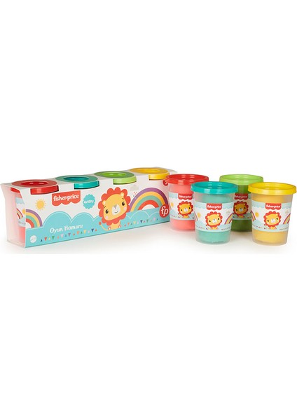Fisher-Price Oyun Hamuru 4 Lü Paket 4X100 gr (2 Adet) fiyatları