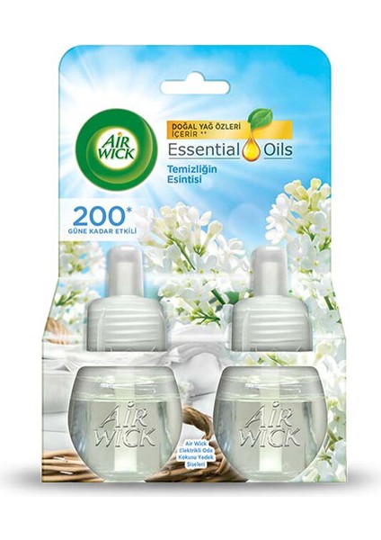 Elektrikli Yedek Temizlik Esintisi 2'li (2 Adet) fiyatları