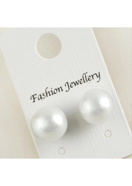 Top Incili Küpe 10 mm