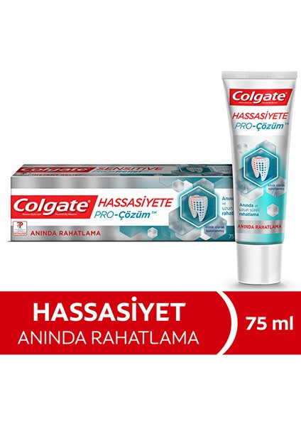 Diş Macunu Pro-Çözüm Hassasiyet Anında Rahatlama 75 ml (2 Adet)