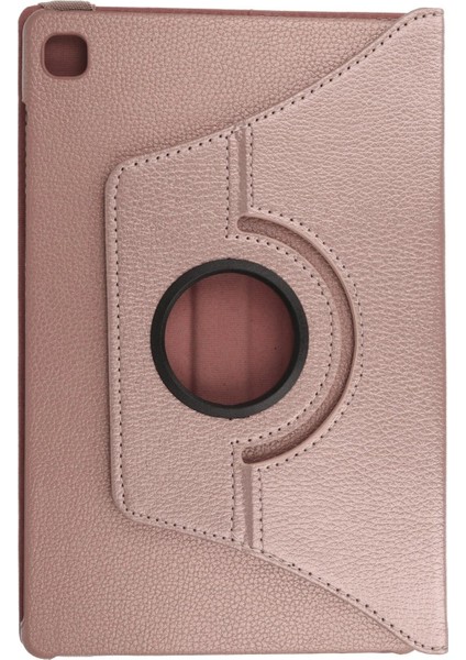 Samsung Galaxy P610 Tab S6 Lite 10.4 Kılıf 360 Tablet Deri Kılıf - Rose Gold fiyatları