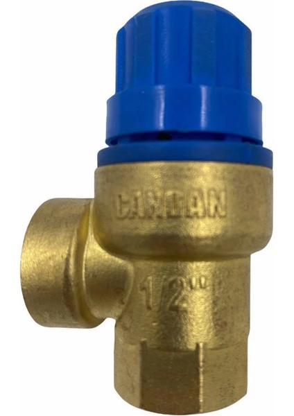 Candan 1/2 Mebranlı Dişi Emniyet Ventili 6 Bar