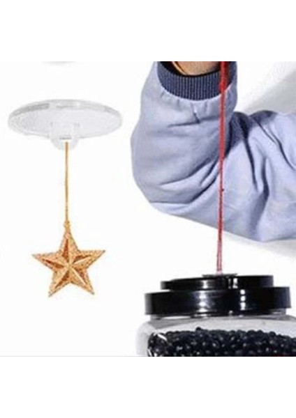 20 Adet Şeffaf Yuvarlak 3 cm Çaplı Güçlü Disk Yapışkanlar fırsatları