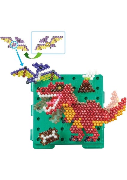 31994 Aquabeads Dinozor Dünyası Seti 1200 Parça +4 Yaş modelleri