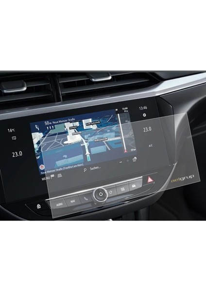 Opel Corsa 7 Inç Navigasyon Uyumlu 9h Nano Ekran Koruyucu Multimedya Ekran Koruyucu