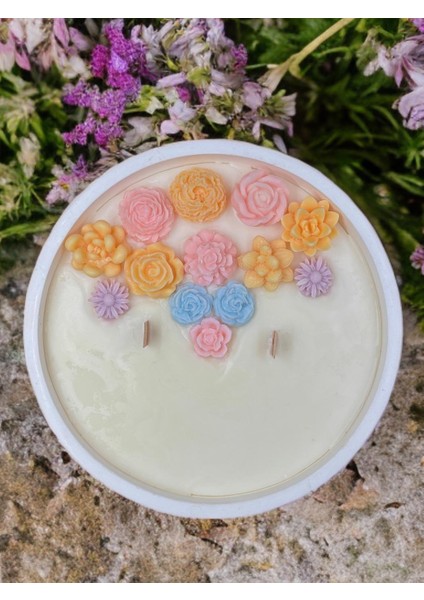 Dekoratif %100 Soya Mum | Özel Tasarım Kaplar | Ev Dekorasyonu, Hediyelik ve Aromaterapi Için Zarif Seçenek